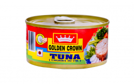 Golden Crown Tuna (Chunks In Oil)   Tin  185 grams